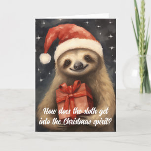 Tarjeta de Navidades de Santa Slod