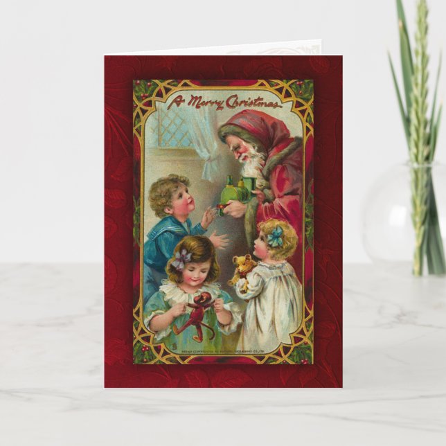 Tarjeta de Navidades de Santa Vieja (Anverso)