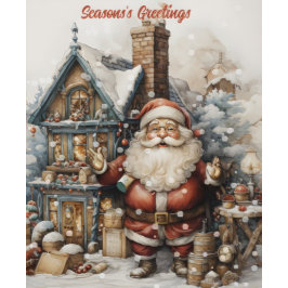 Tarjeta de Navidades de Santa Vieja
