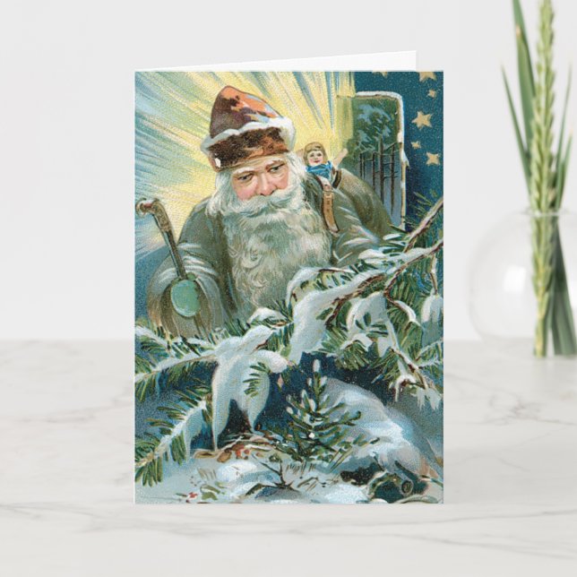 Tarjeta de Navidades de Santa Vieja (Anverso)