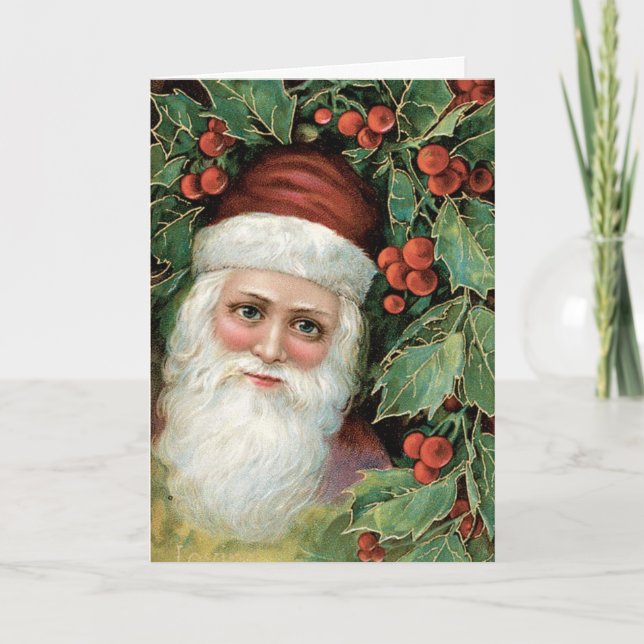 Tarjeta de Navidades de Santa Vieja (Anverso)