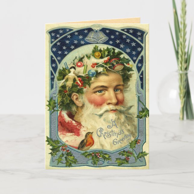 Tarjeta de Navidades de Santa Vieja (Anverso)