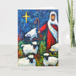 Tarjeta de Navidades de Shepherd