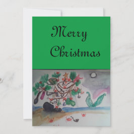 Tarjeta de Navidades de Sirenas