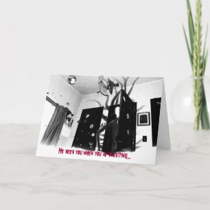 Tarjeta de Navidades de Slenderman