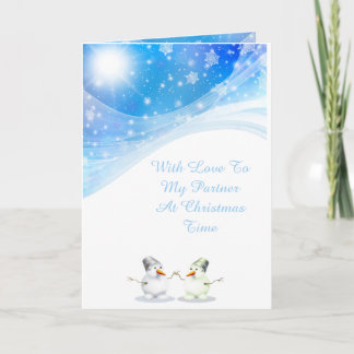 Tarjeta de Navidades de socios