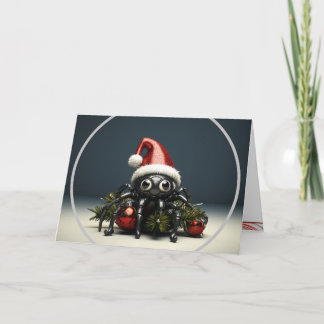 Tarjeta de Navidades de Spider Santa