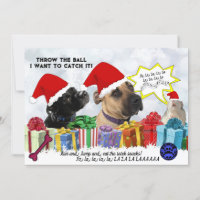 Tarjeta de Navidades de Steve y Jessica