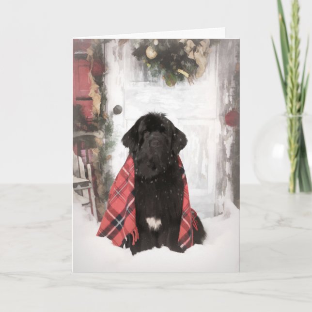 Tarjeta de Navidades de Terranova (Anverso)