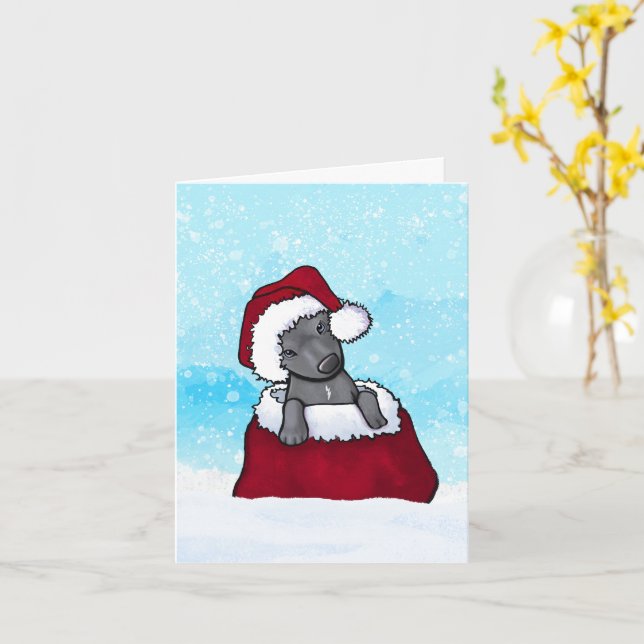 Tarjeta de Navidades de Toros de Cuto (flor amarilla)