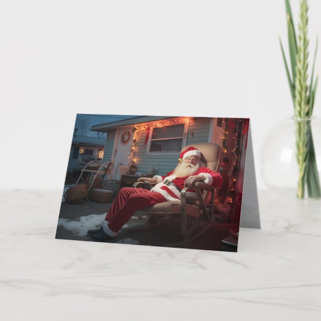 Tarjeta de Navidades de Trailer Park (Anverso)