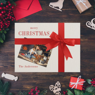 Tarjeta de Navidades de vacaciones de la familia d