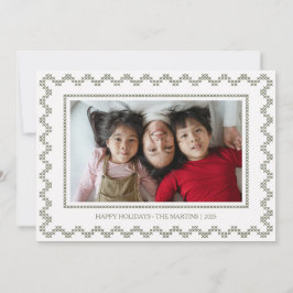 Tarjeta de Navidades de vacaciones felices de marc