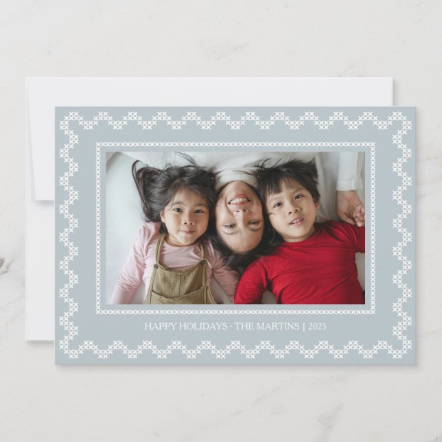 Tarjeta de Navidades de vacaciones felices de marc (Anverso)