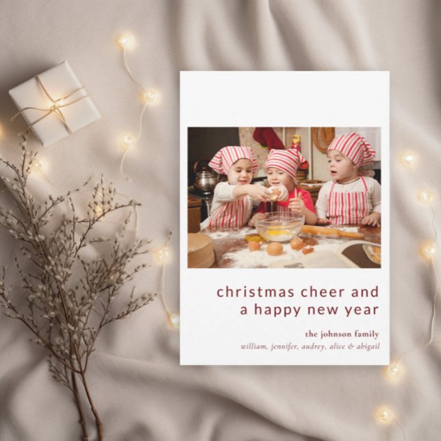 Tarjeta de Navidades de vacaciones recortadas por  (Subido por el creador)