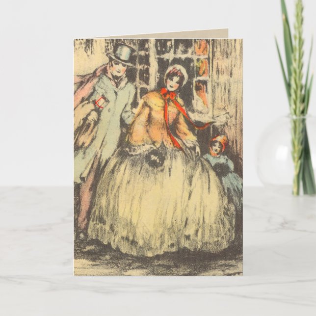 Tarjeta de Navidades de Victoria (Anverso)