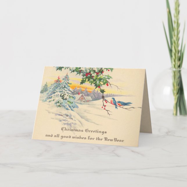 Tarjeta de Navidades de Victoria (Anverso)