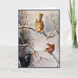 Tarjeta de Navidades de Victoria Birds