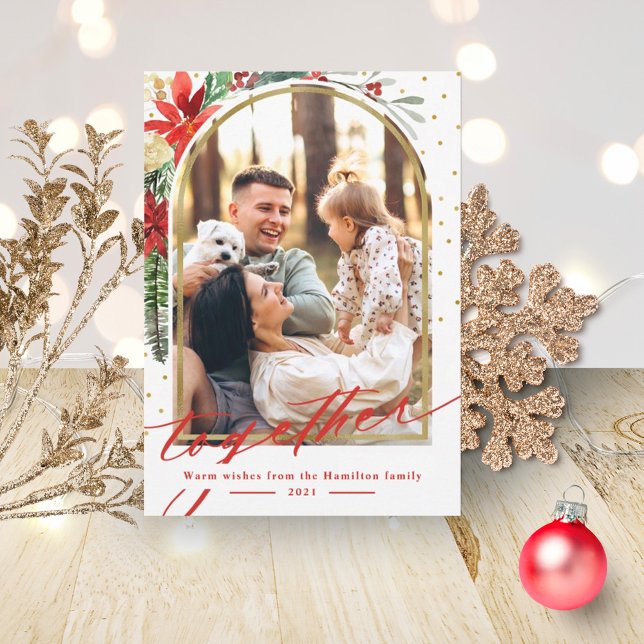 Tarjeta de Navidades del Arco fotográfico familiar (Subido por el creador)
