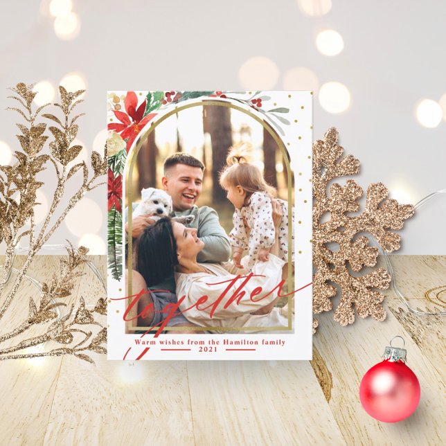 Tarjeta de Navidades del Arco fotográfico familiar (Subido por el creador)