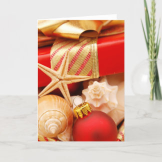 Tarjeta de Navidades del clima cálido