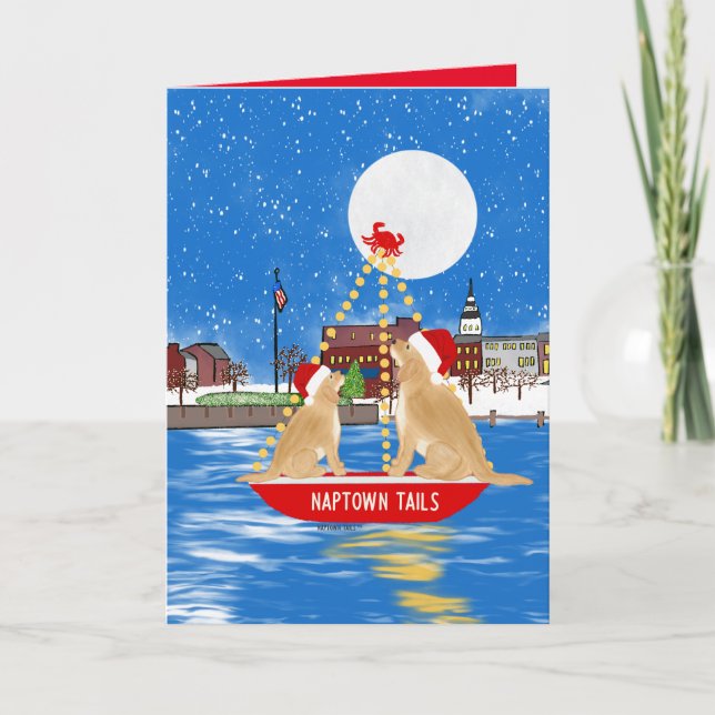 Tarjeta de Navidades del Desfile de Anápolis (Anverso)