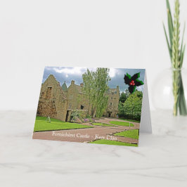 Tarjeta de Navidades del Ferniehirst Castle - Kerr