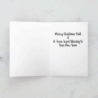 Tarjeta de Navidades del orgullo de Texas