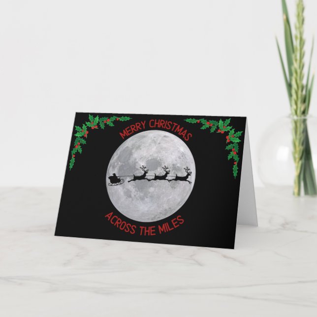 Tarjeta de Navidades del otro lado de los kilómetr (Anverso)