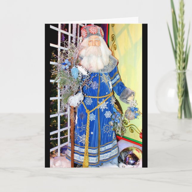 Tarjeta de Navidades del padre Frost (Anverso)