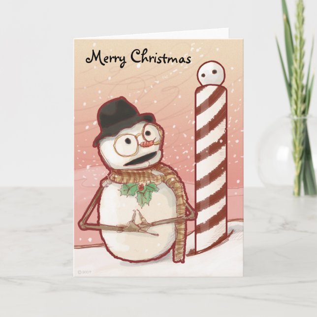 Tarjeta de Navidades del Polo Norte (Anverso)