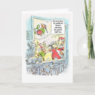 Tarjeta de Navidades del Sr. y la Sra. Claus