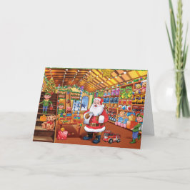 Tarjeta de Navidades del taller de Santa María