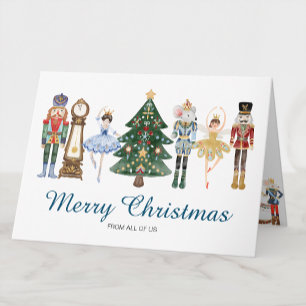 Tarjeta de Navidades del tema de los cazadores de 