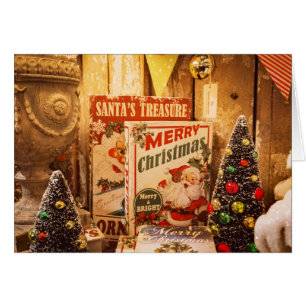 Tarjeta de Navidades del tesoro de Santa María