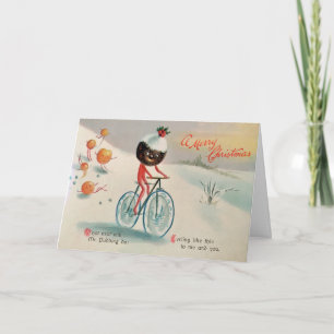 Tarjeta de Navidades del victoriano Sr. Pudding
