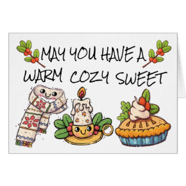 Tarjeta de Navidades demasiado curas