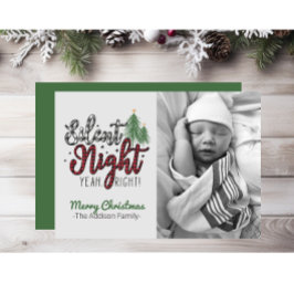 Tarjeta de Navidades derecho de noche silenciosa s