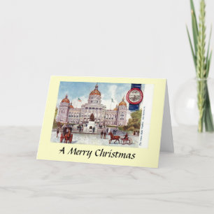 Tarjeta de Navidades - Des Moines, Iowa, Estados U