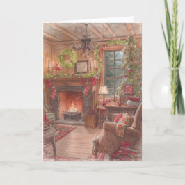 Tarjeta de navidades - Deseos cálidos y sentidos