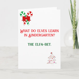 Tarjeta de Navidades diseñada por Chiste de papá d