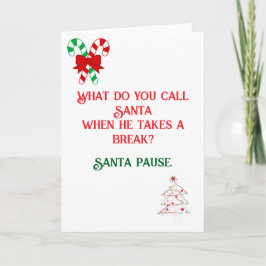 Tarjeta de Navidades diseñada por Chiste divertida