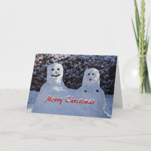Tarjeta de Navidades divertidos
