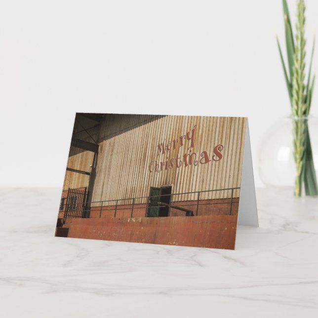 Tarjeta de Navidades divertidos (Anverso)