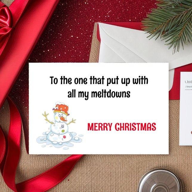 Tarjeta de Navidades divertidos (Subido por el creador)