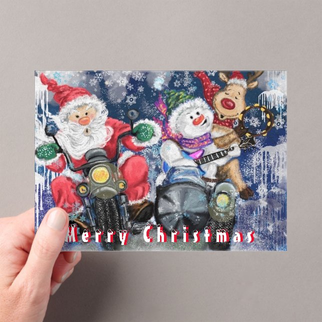 Tarjeta de Navidades divertidos con mejores amigos (Insitu (portátil))