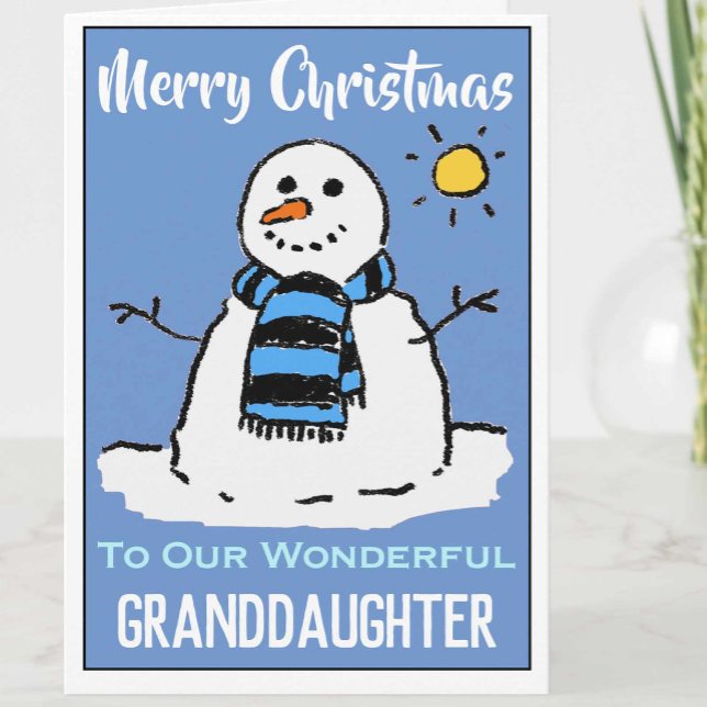 Tarjeta de Navidades divertidos de Snowman para nu (Subido por el creador)