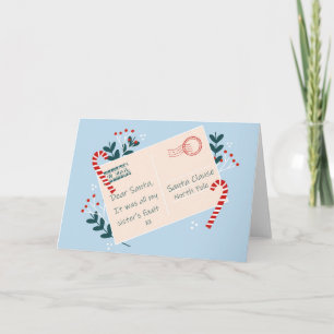 Tarjeta de Navidades divertidos para humor de herm