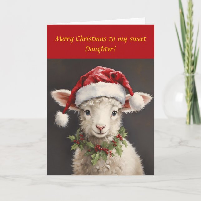 TARJETA DE NAVIDADES DULCES (Anverso)