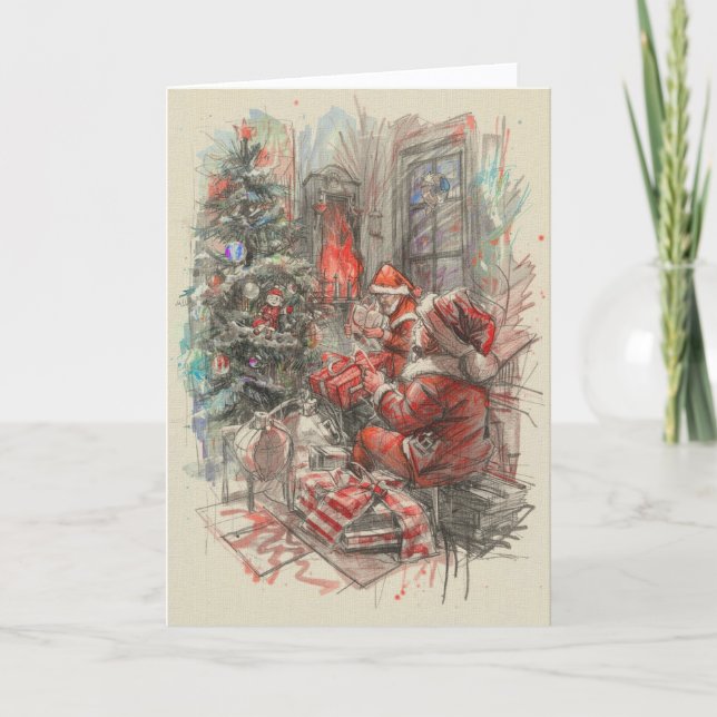 Tarjeta de navidades - El mayor regalo de todos (Anverso)